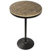 Lumisource Dakota Adjustable Bar / Dinette Table in Black BT-DAK BK